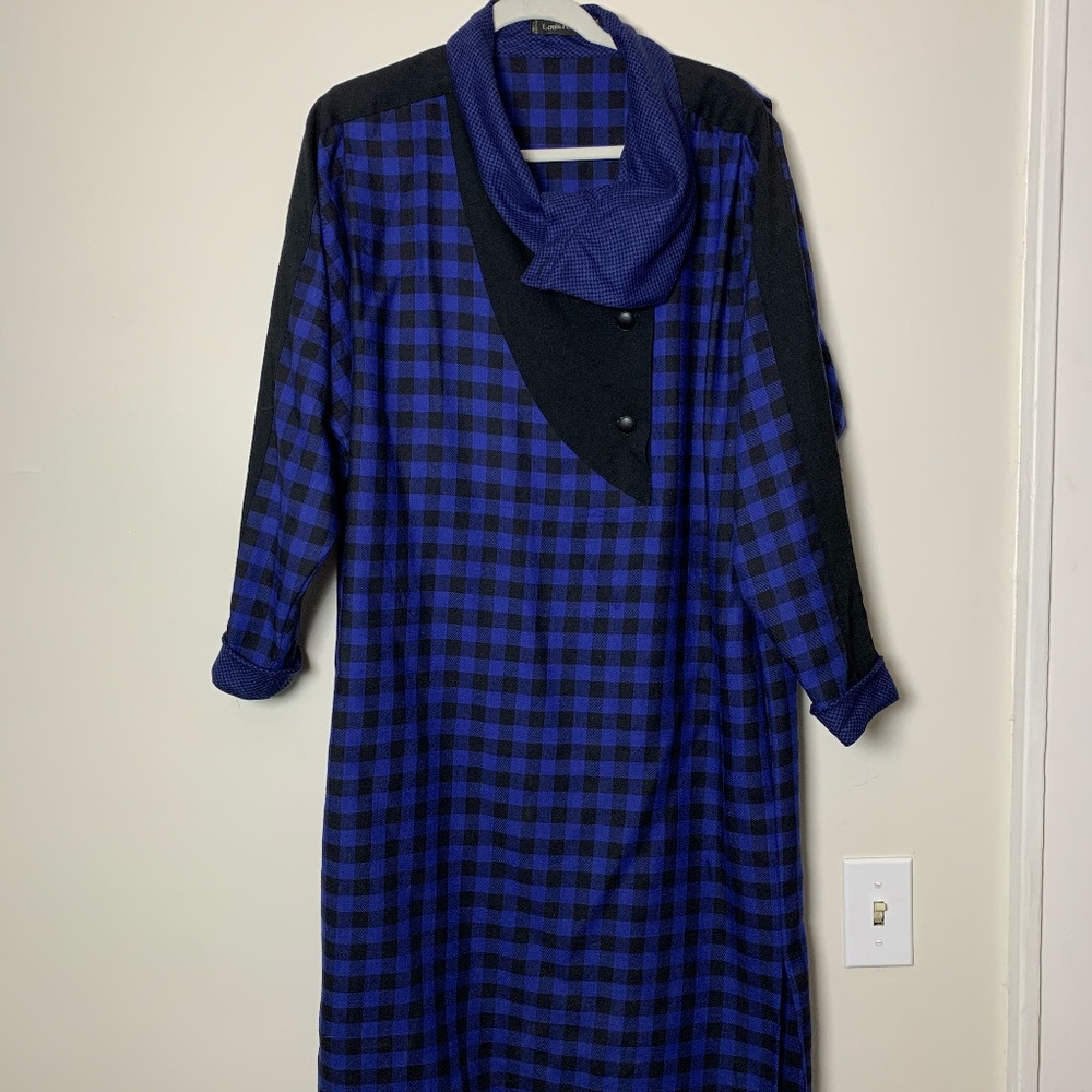 Louis Feraud vintage wool dress